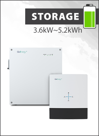 GivEnergy Gen3 - 3.6kW 1PH Hybrid Inverter with 5.2kWh Battery Package (5.2kWh)⚡🔋🔌 - Sollar