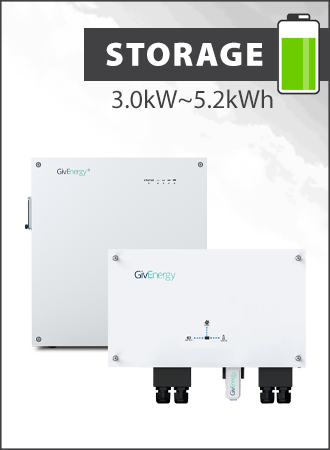 GivEnergy - 3.0kW AC Coupled inverter with 5.2kWh Battery Package (5.2kWh)⚡🔋🔌 - Sollar