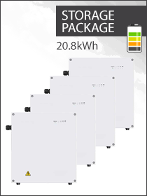 GivEnergy 5.2kWh Li-Ion Battery 20.8kWh (Pack of 4 )🔋⚡ - Sollar