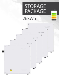 GivEnergy 5.2kWh Li-Ion Battery 26kWh (Pack of 5)🔋⚡ - Sollar